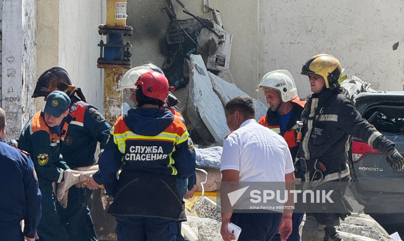 Russia Gas Explosion