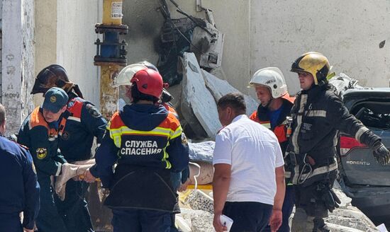 Russia Gas Explosion