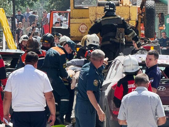 Russia Gas Explosion