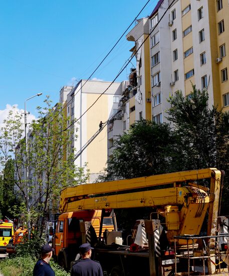 Russia Gas Explosion