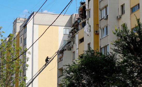 Russia Gas Explosion