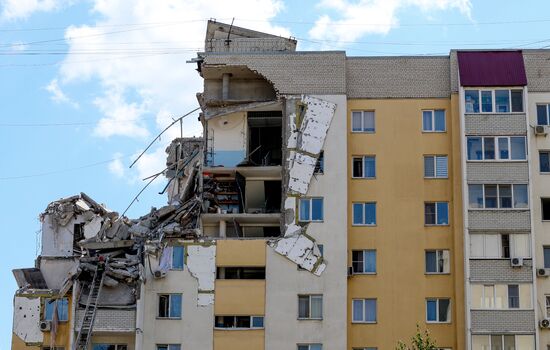 Russia Gas Explosion