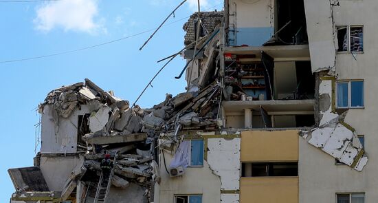 Russia Gas Explosion