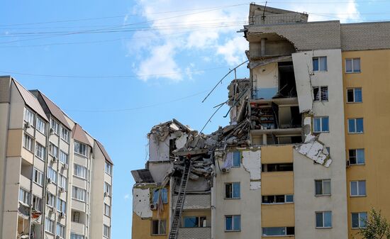 Russia Gas Explosion