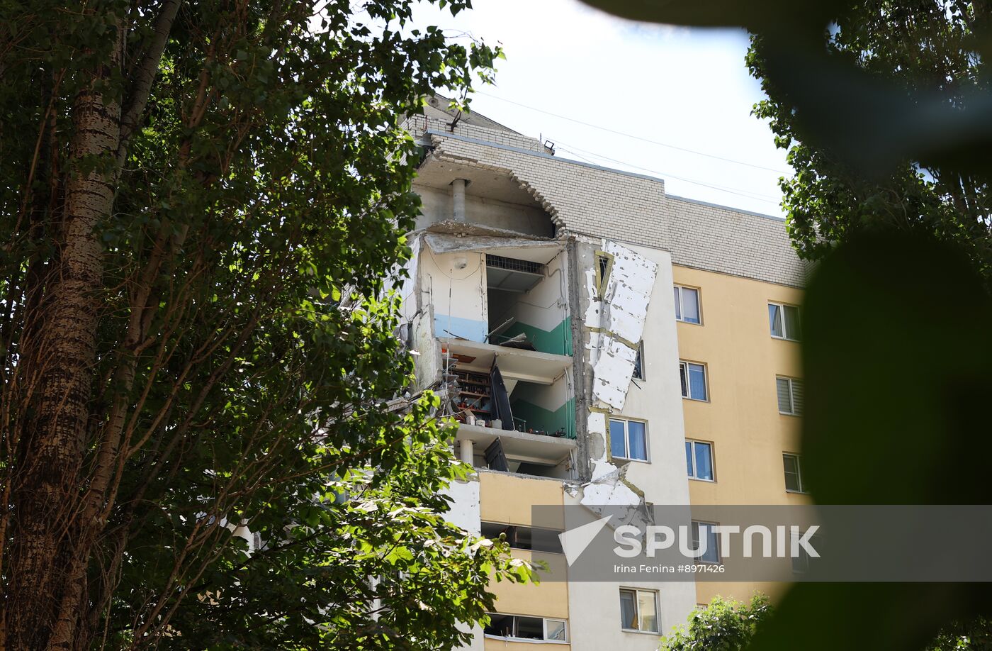 Russia Gas Explosion