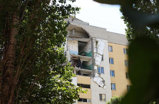 Russia Gas Explosion