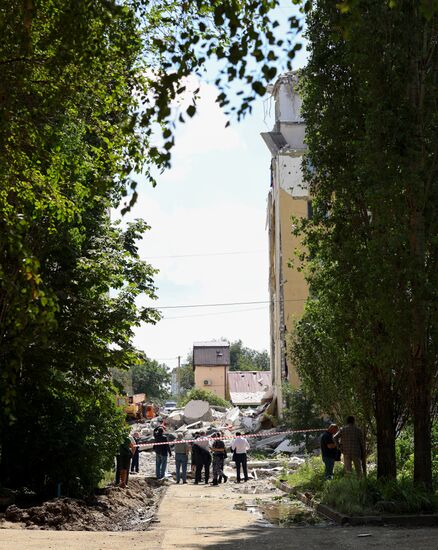 Russia Gas Explosion