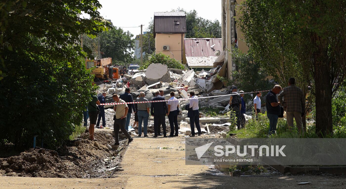Russia Gas Explosion