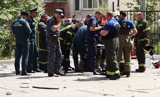 Russia Gas Explosion