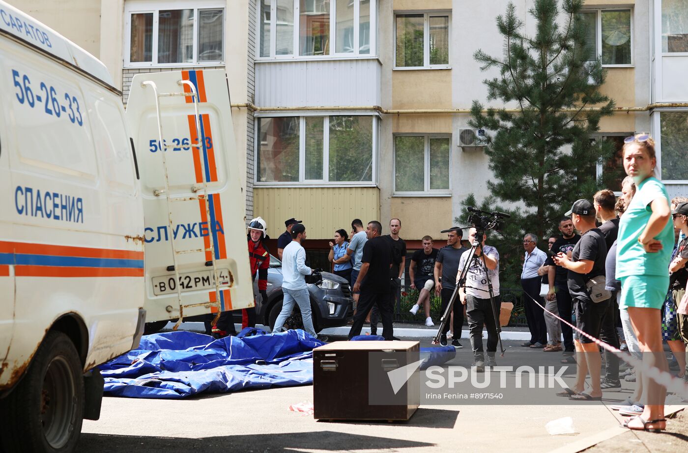 Russia Gas Explosion