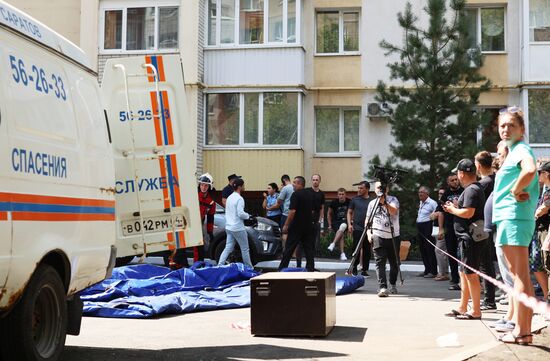 Russia Gas Explosion