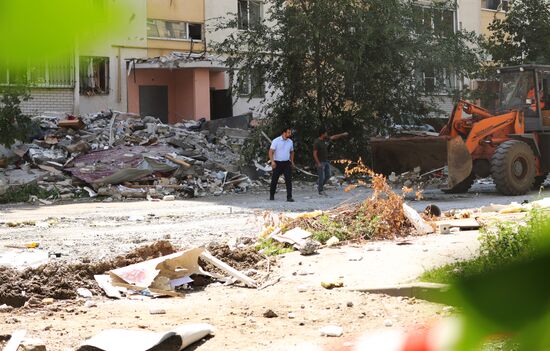 Russia Gas Explosion