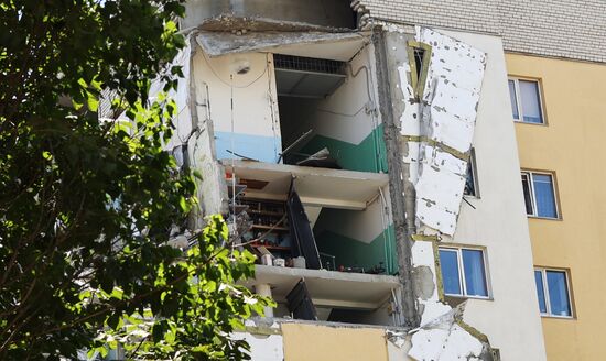 Russia Gas Explosion