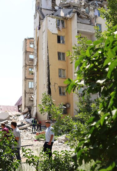 Russia Gas Explosion