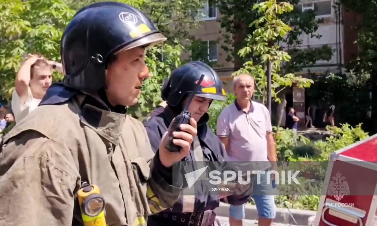 Russia Gas Explosion