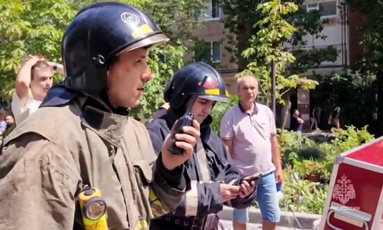 Russia Gas Explosion