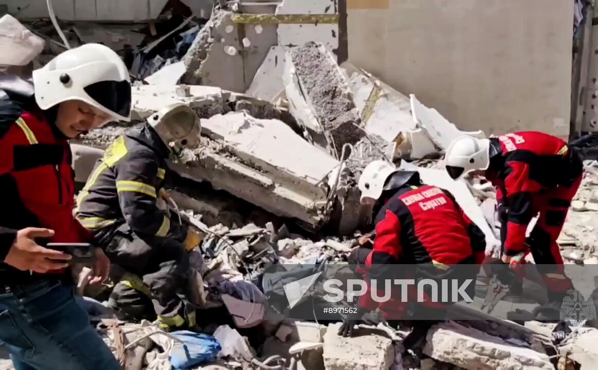 Russia Gas Explosion