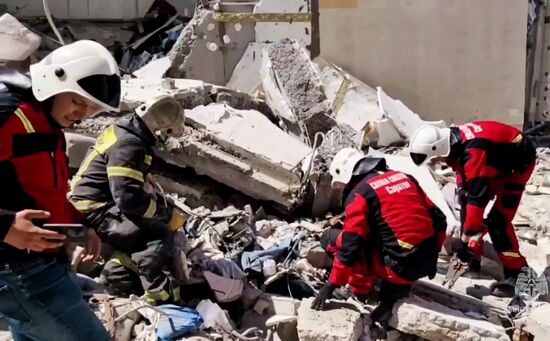 Russia Gas Explosion