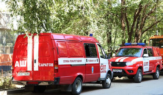 Russia Gas Explosion