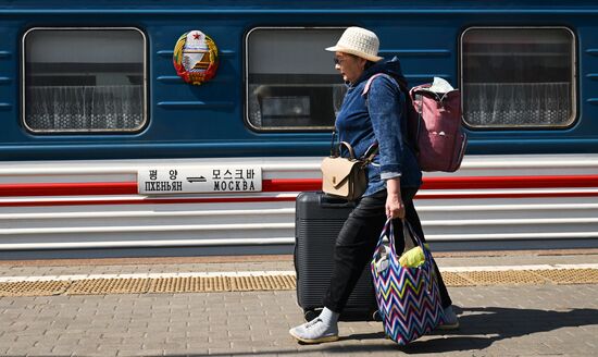Russia North Korea Rail Traffic