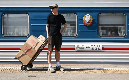 Russia North Korea Rail Traffic