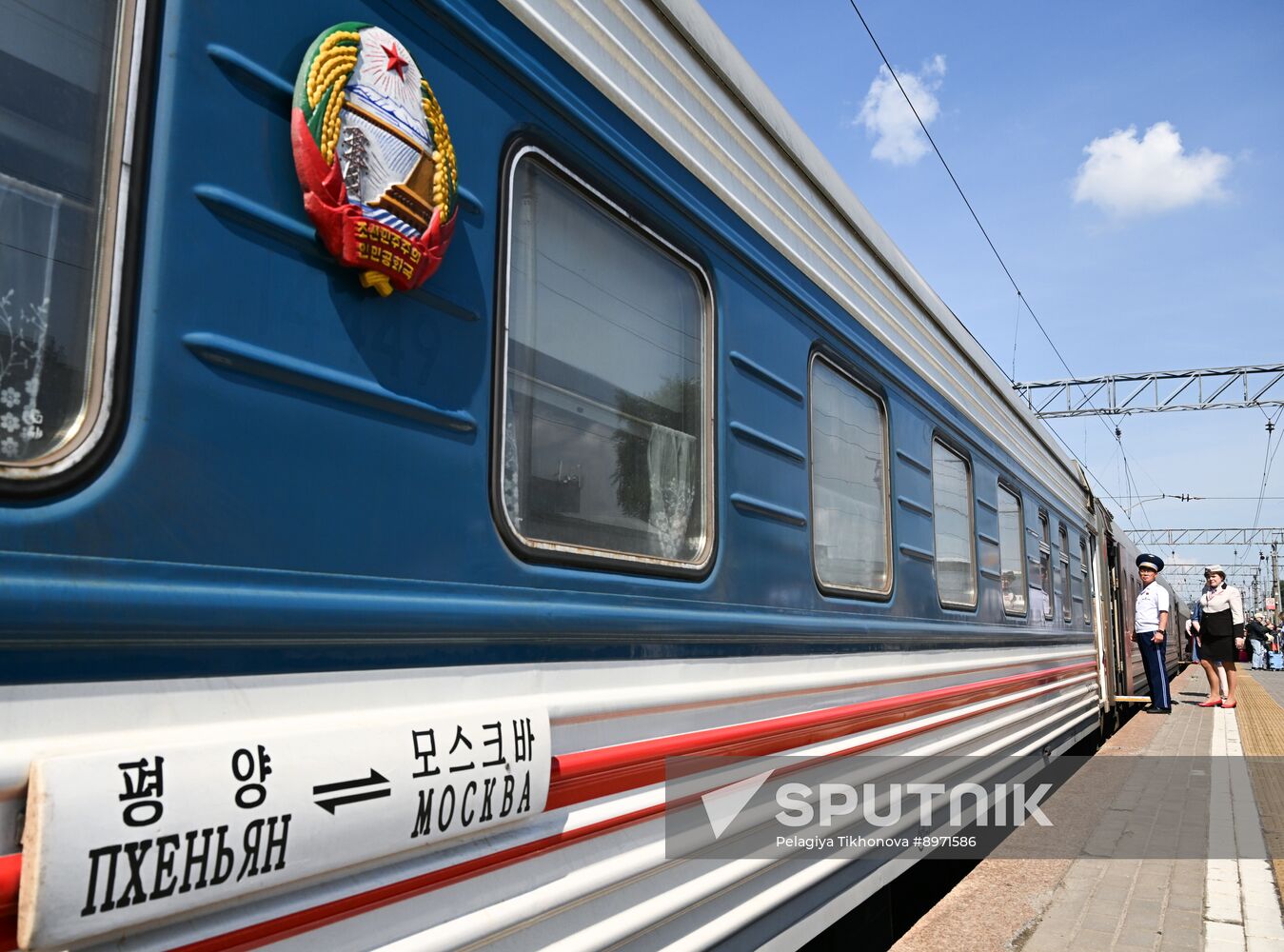 Russia North Korea Rail Traffic