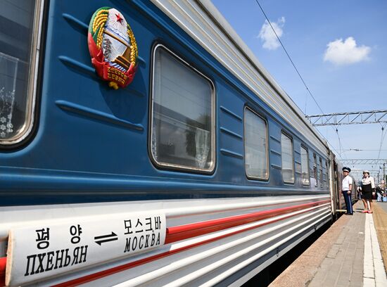 Russia North Korea Rail Traffic