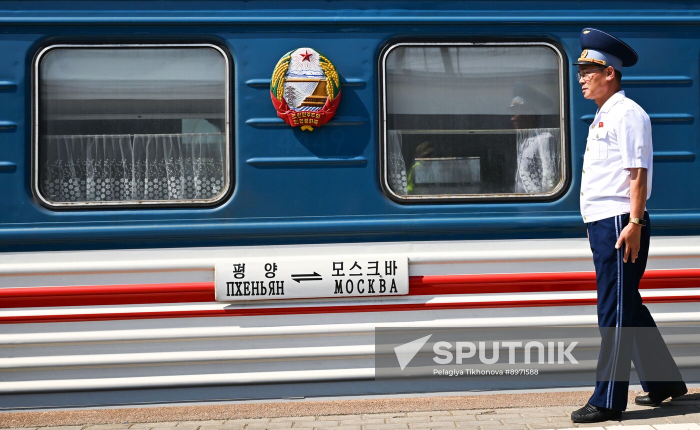 Russia North Korea Rail Traffic
