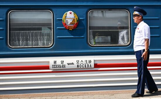 Russia North Korea Rail Traffic