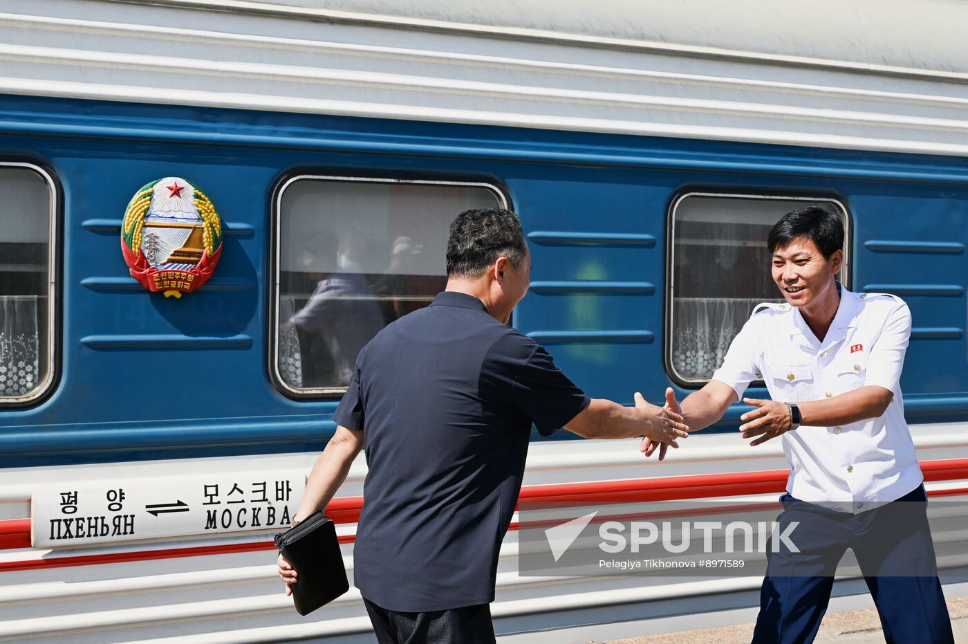 Russia North Korea Rail Traffic