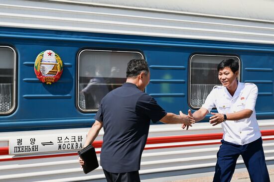 Russia North Korea Rail Traffic