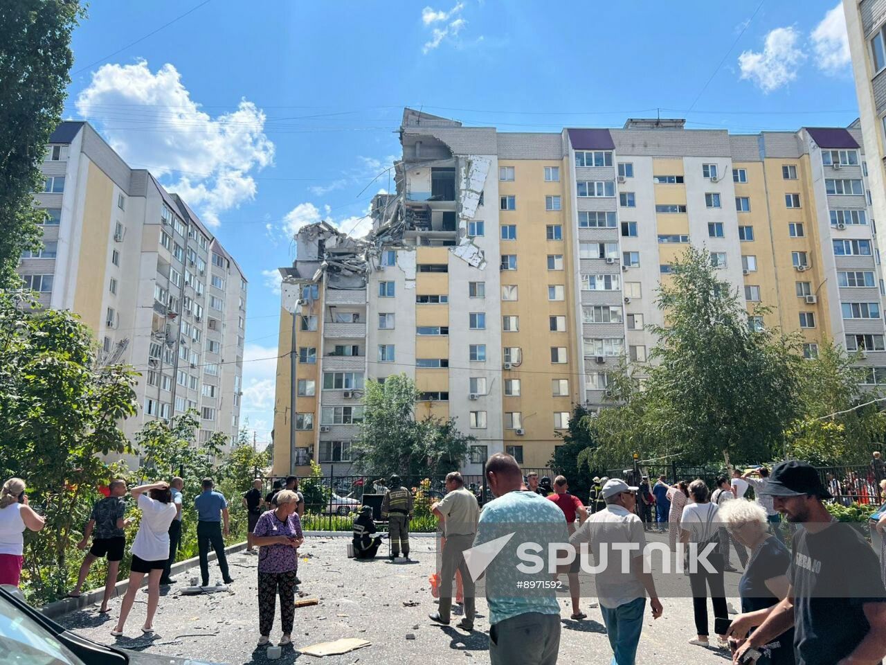Russia Gas Explosion