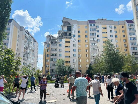 Russia Gas Explosion