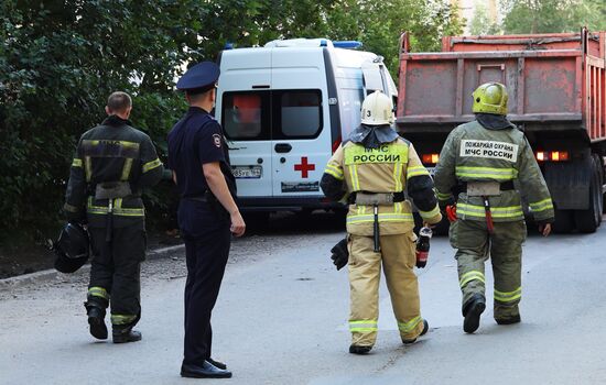 Russia Gas Explosion