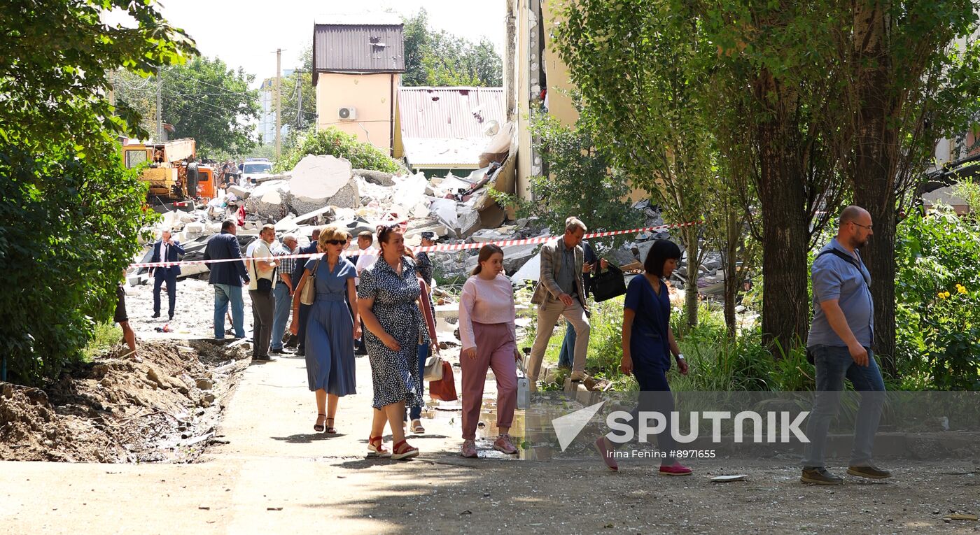 Russia Gas Explosion