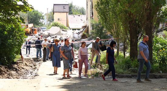 Russia Gas Explosion