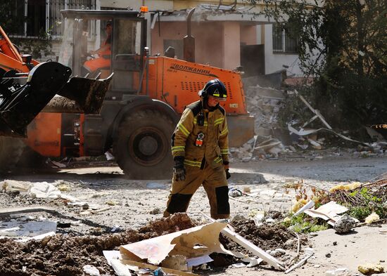 Russia Gas Explosion