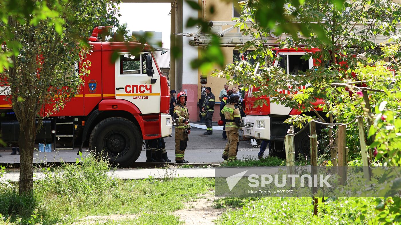 Russia Gas Explosion