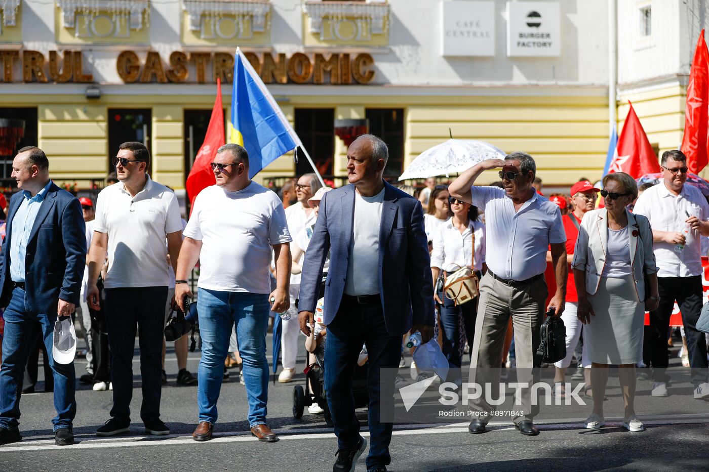 Moldova Opposition Rally