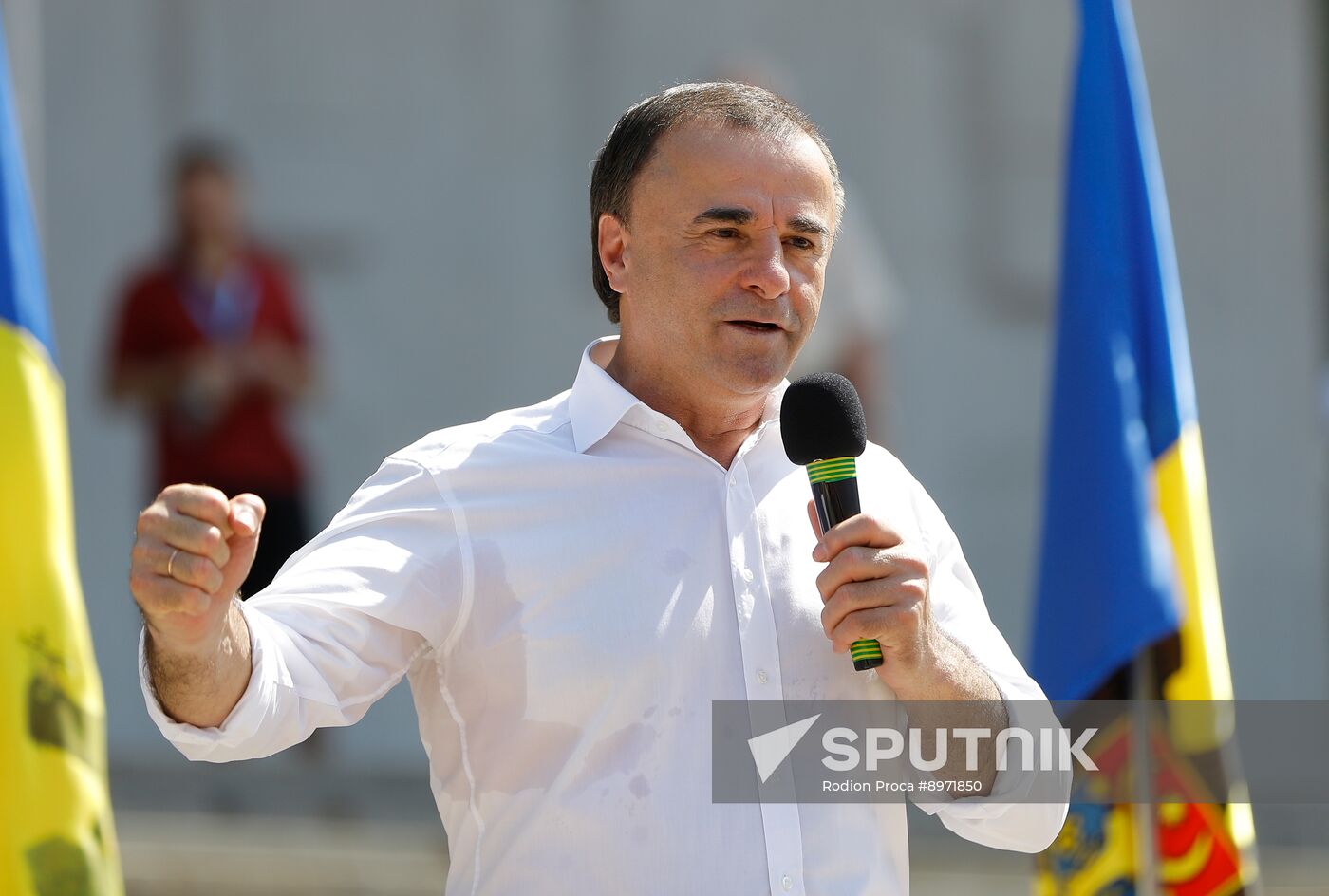 Moldova Opposition Rally
