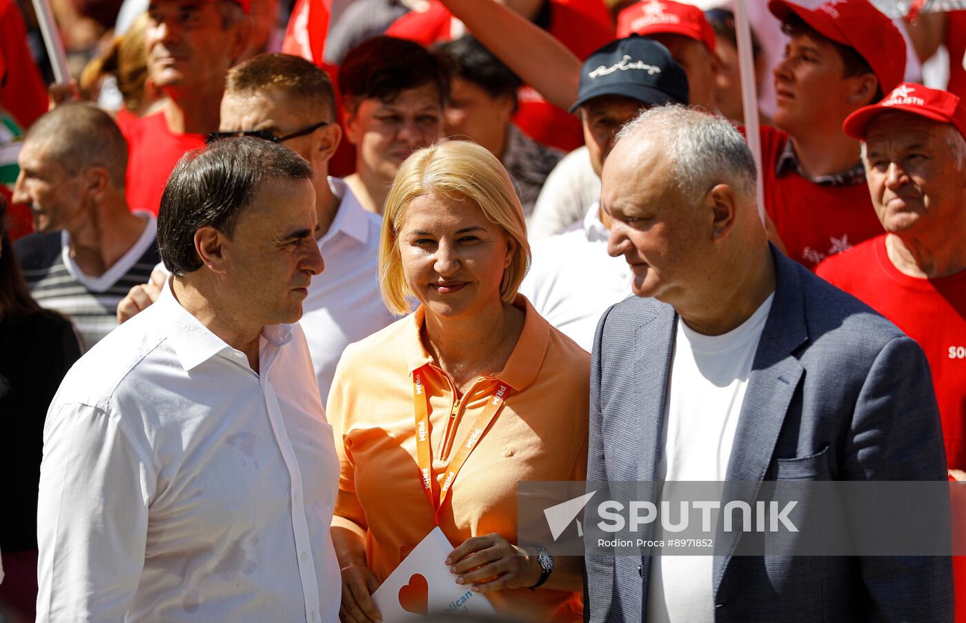 Moldova Opposition Rally