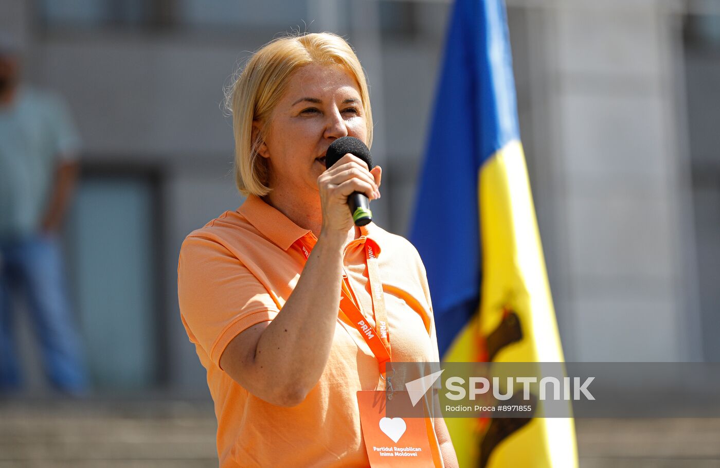 Moldova Opposition Rally