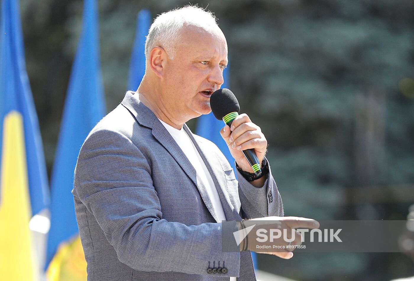 Moldova Opposition Rally