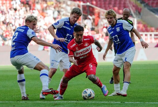 Russia Soccer Premier-League Spartak - Baltika