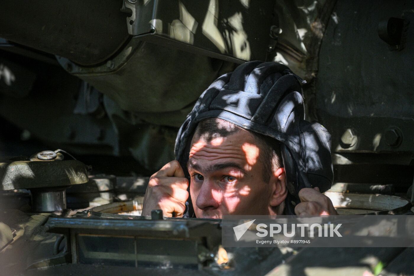 Russia Ukraine Military Operation Tank Unit