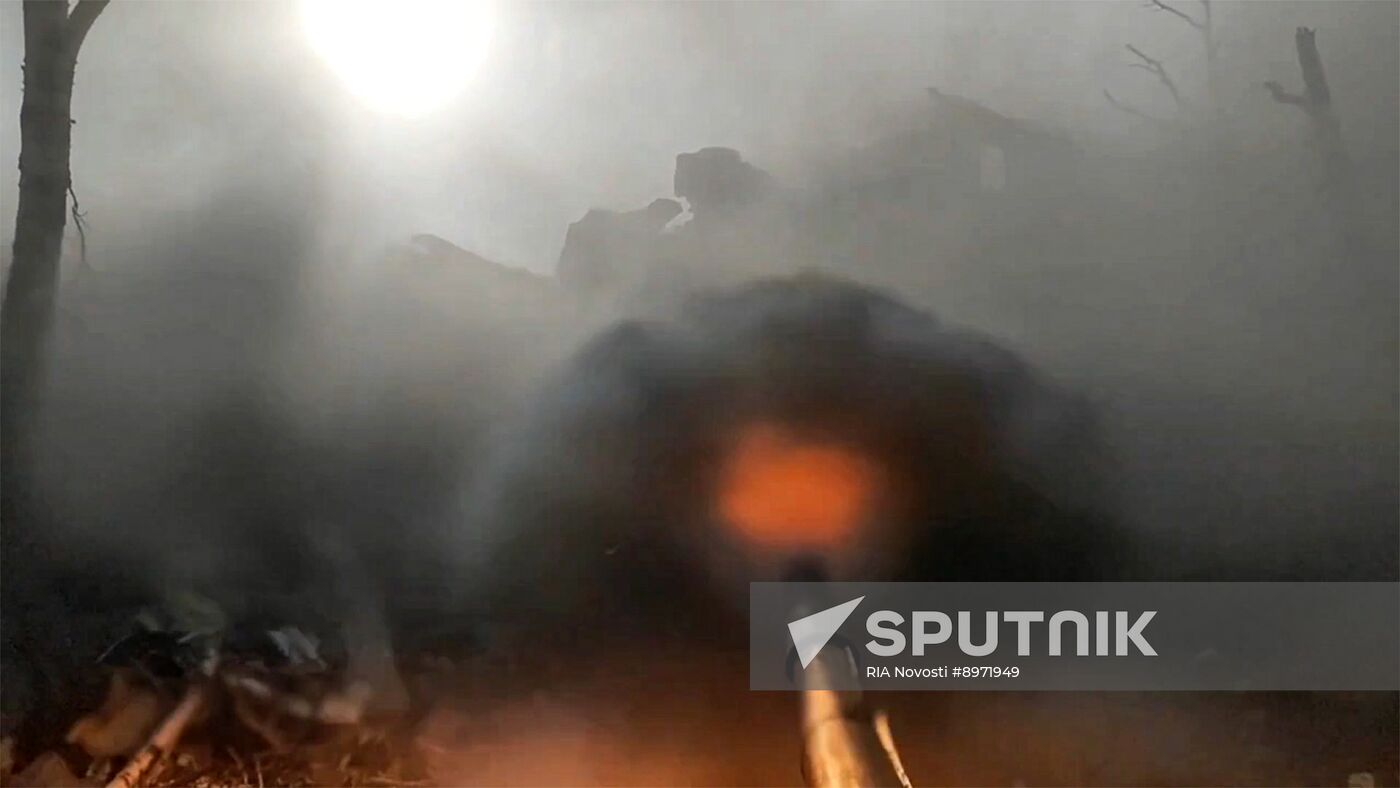 Russia Ukraine Military Operation Tank Unit