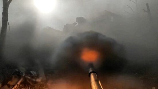 Russia Ukraine Military Operation Tank Unit