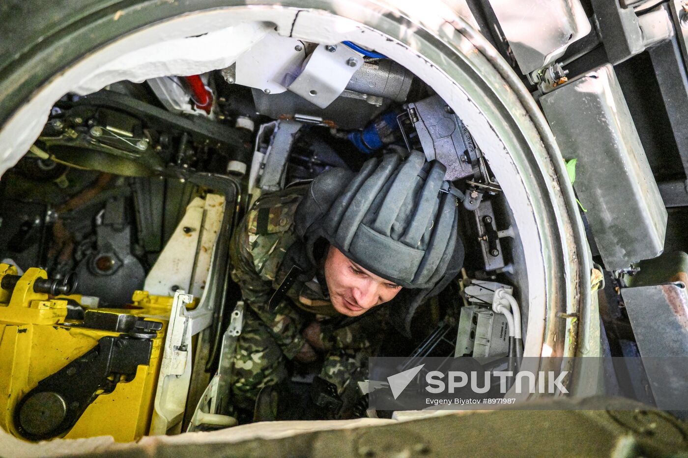 Russia Ukraine Military Operation Tank Unit