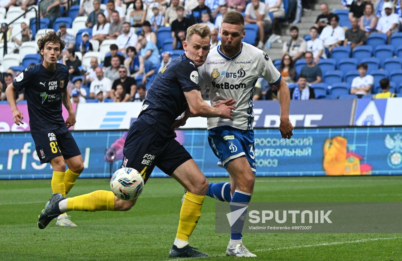Russia Soccer Premier-League Dynamo - Rostov
