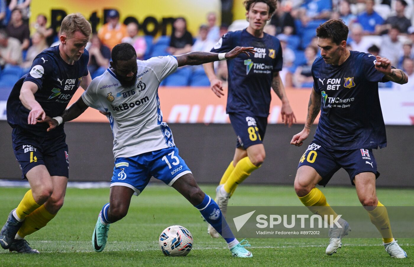 Russia Soccer Premier-League Dynamo - Rostov